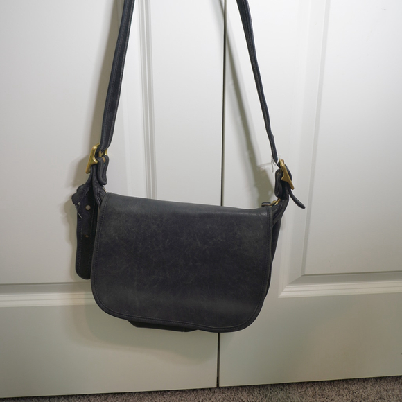 Coach Handbags - Women's Coach Black Leather Shoulder Bag One Size